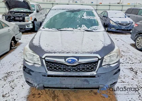 2015 Subaru Forester 2.5I z USA, uszkodzony, nr VIN JF2SJAAC7FH522804